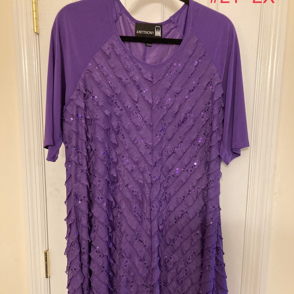 Purple Antthony Top